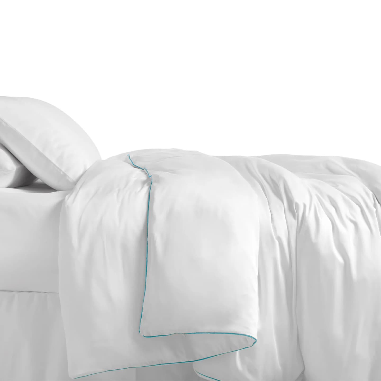 Cama Bamboo Brisa Branco/Azul